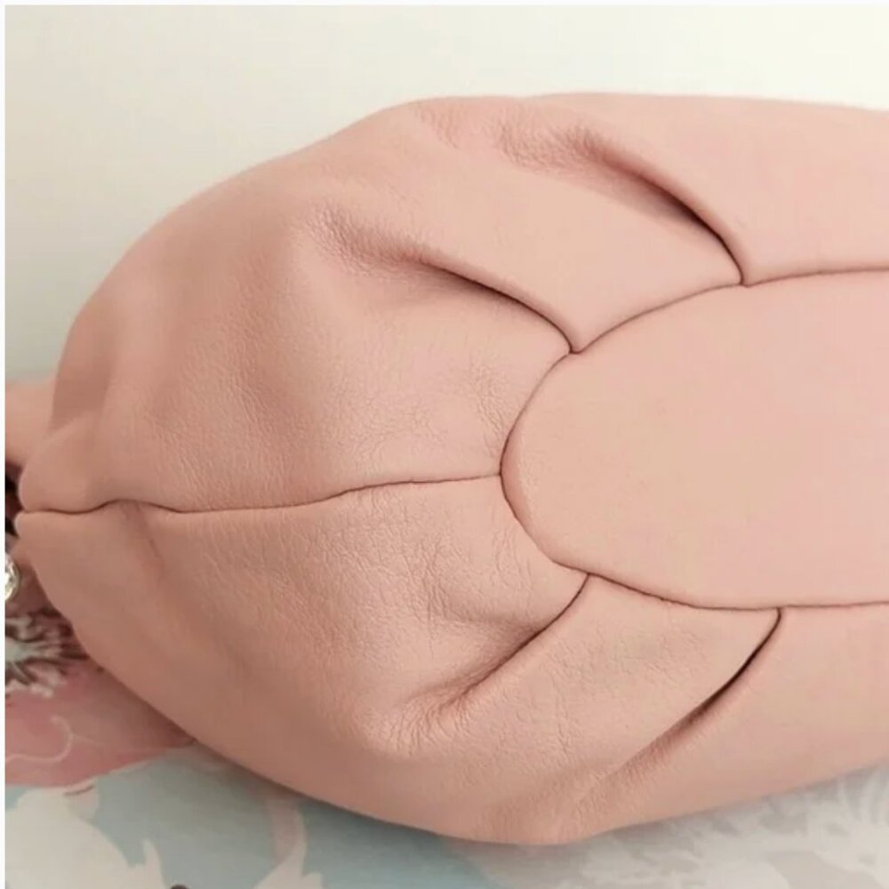Maison Pourchet Powder Pink Buttery Soft Leather Bag Made in France Like New! 😍 - Picture 8 of 15